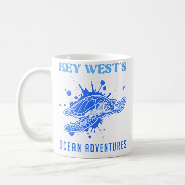 Mug Florida Key West'S Ocean Adventures Scuba Diving F (Gauche)