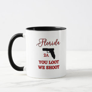 Mug Floride - Deuxième amendement Liberté