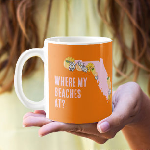 Mug Floride Où Mes Plages Personnalisées