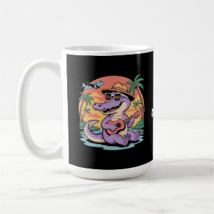 Mug Floride Vacances Cute Cool Été Alligator Funny