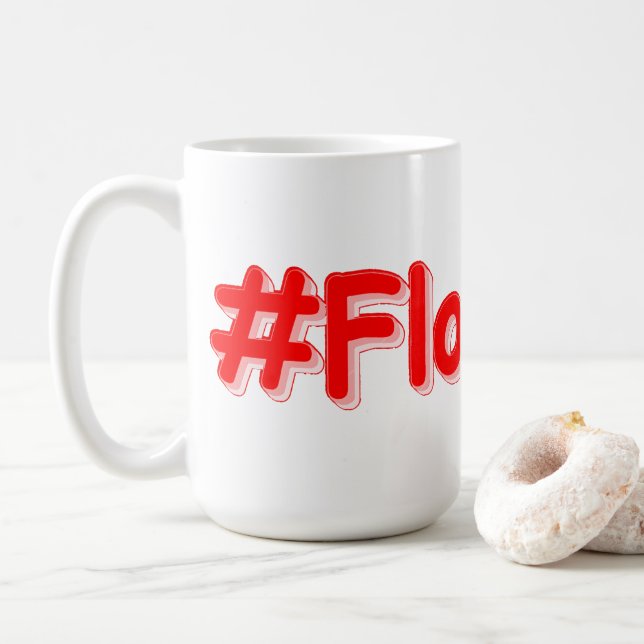 Mug "#Floridian " Joli design. Commandez dès maintenan (Avec donut)