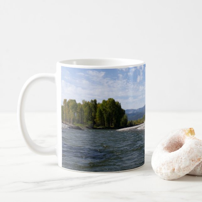 Mug Flottant sur la rivière Snake I (Avec donut)