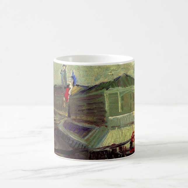 Mug Flotte de bain sur Seine Asniere par Vincent van G (Centre)