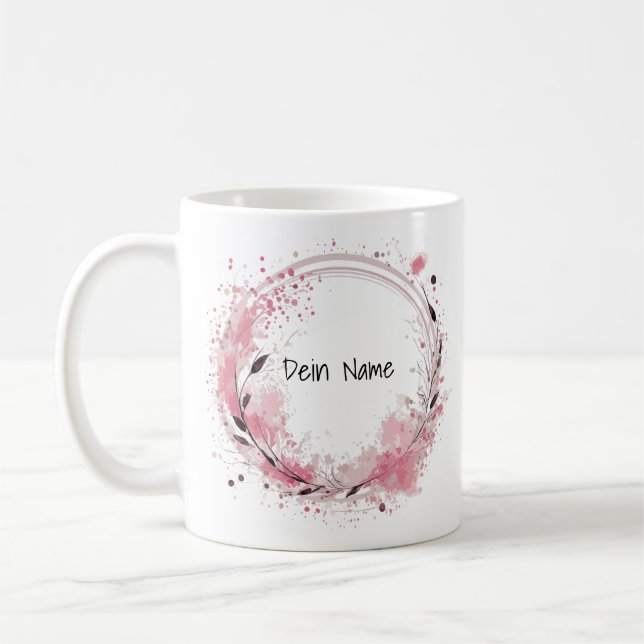 Mug Flower Frame 15 (Gauche)