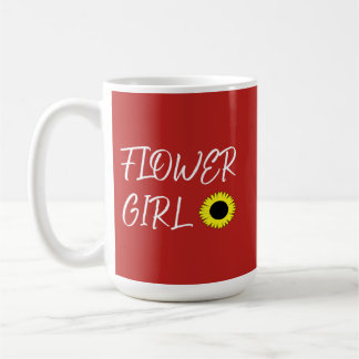 Mug Flower Girl sunflower