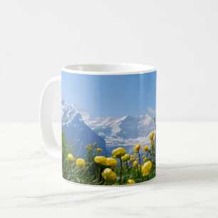 Mug Flowers (homonymie)   Eiger Monch Swiss Alps