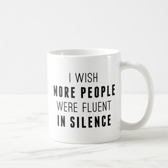 Mug Fluent En Silence (Droite)