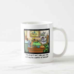 Mug Fluffy Cohen Atty @Claw Funny Chat et avocat