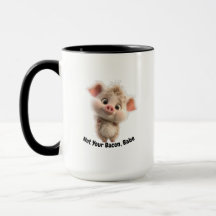 Fluffy Piglet with Big Eyes - Be Kind Go Vegan