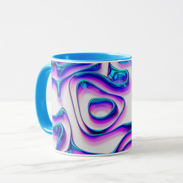 Mug Fluidité holographique (Devant gauche)