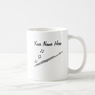 Mug Flûte personnalisée Flûte Flûtiste Woodwind Musici