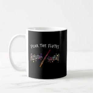 Mug Flutist Cadfts Marching Musique Fear P Flute