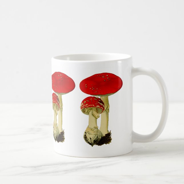 Mug Fly agaric mushroom (Droite)