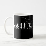Mug Fly Fishing Evolution<br><div class="desc">Fly Fishing Evolution Pêcher Fisherman Angling Venin. Parfait pour papa, maman, papa, men, women, friend et family members on Thanksgiving Day, Christmas Day, Mothers Day, Fathers Day, 4th of July, 1776 Independent Day, Vétérans Day, Halloween Day, Patrick's Day</div>