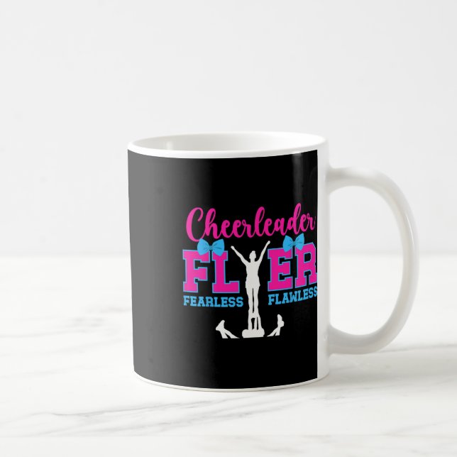 Mug Flyer de pom-pom girl sans peur impeccable Flyer d (Droite)
