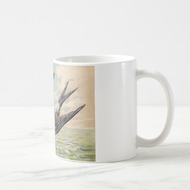 Mug Flying swallow with twig (Droite)