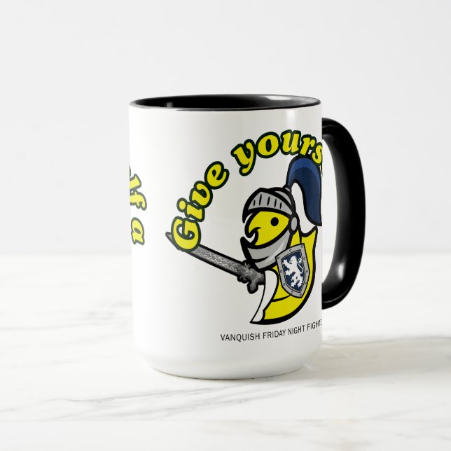 Mug FNF "Donnez-vous un..." (Devant droit)