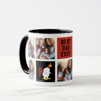 Mug Foghorn Leghorn | Meilleur papa photo Collage