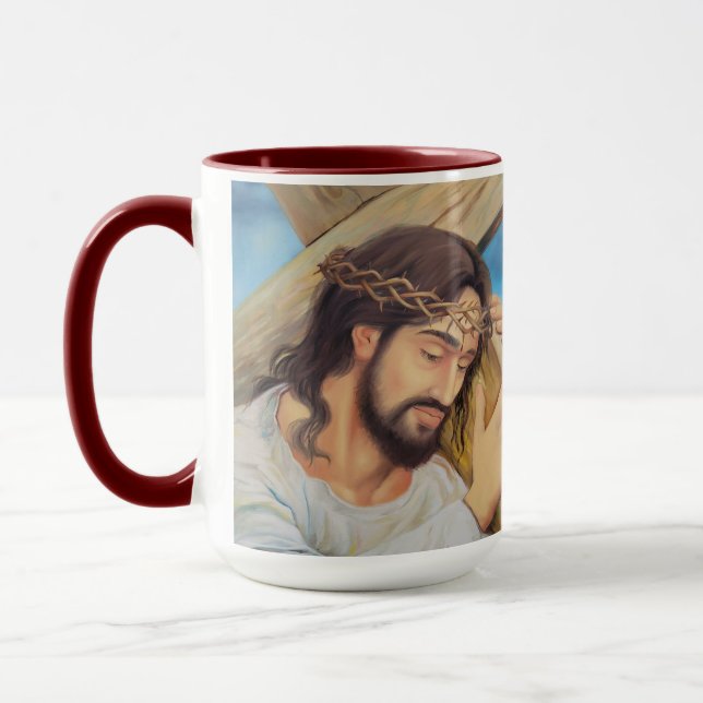 Mug Foi chrétienne Jésus Christ (Gauche)