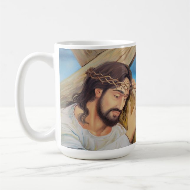 Mug Foi chrétienne Jésus Christ (Gauche)