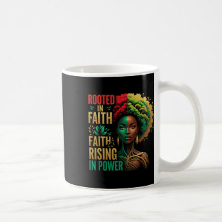Mug Foi enracinée Afro Dieu africain Mélanine Reine