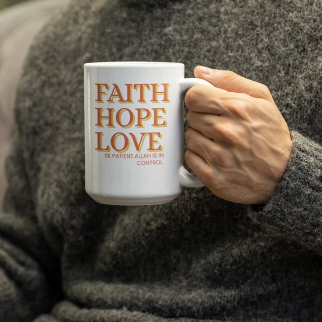 Mug Foi.Espoir.Amour (Créateur téléchargé)