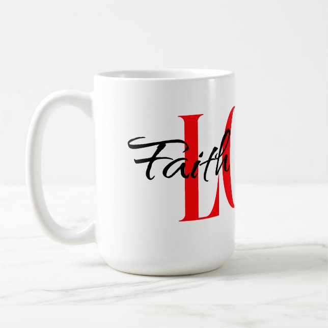 Mug Foi espoir amour (Gauche)