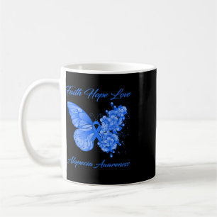 Mug Foi Espoir Amour Papillon Sensibilisation à l'alop