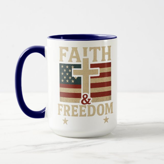 Mug Foi et liberté (Gauche)