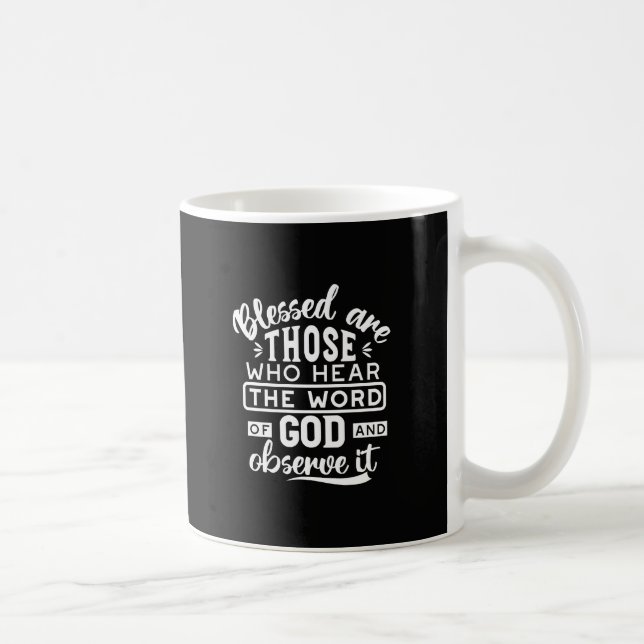 Mug Foi et obéissance – Écriture inspirante (Droite)