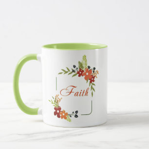 Mug Foi florale