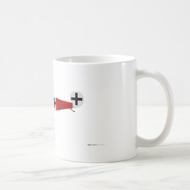 Mug Fokker DR-1 triplan (Droite)