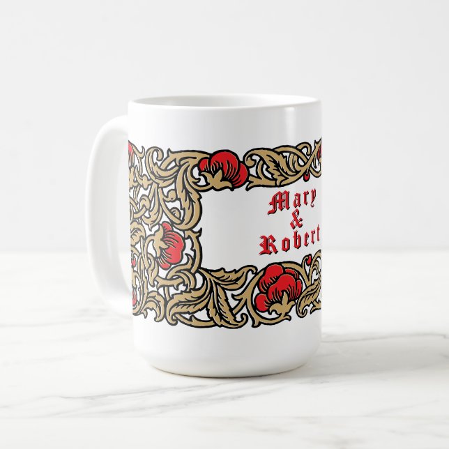 Mug Foliage floral (Devant gauche)