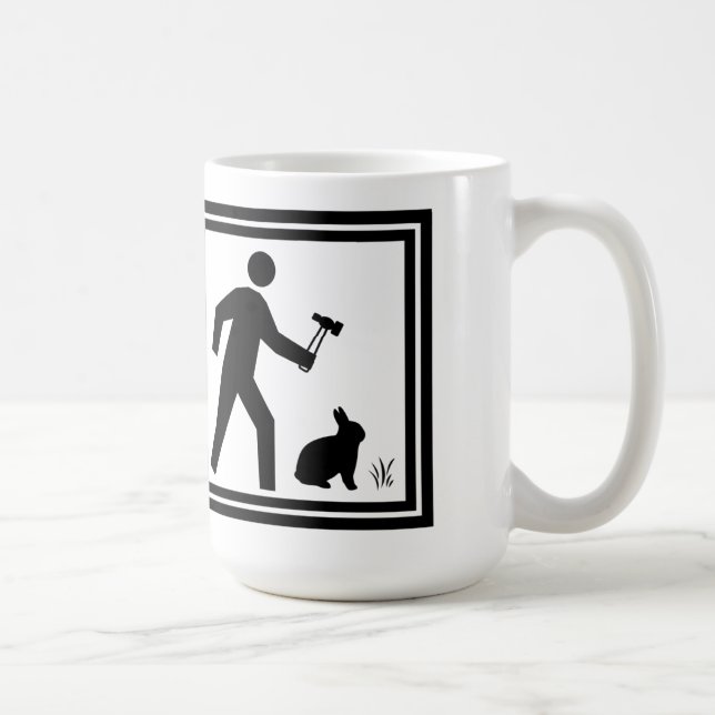 Mug Folie Clipart #5 (Déjeuner) (Droite)