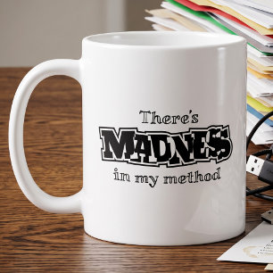 Mug Folie dans ma méthode - Citation erronée avec jeu