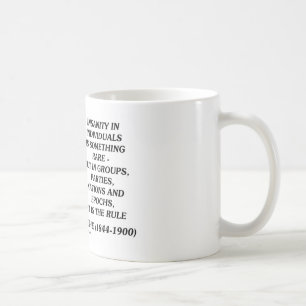Mug Folie de Nietzsche rare dans la citation de