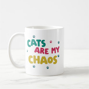Mug Folie des Amoureux des Chats : Une Confession Colo