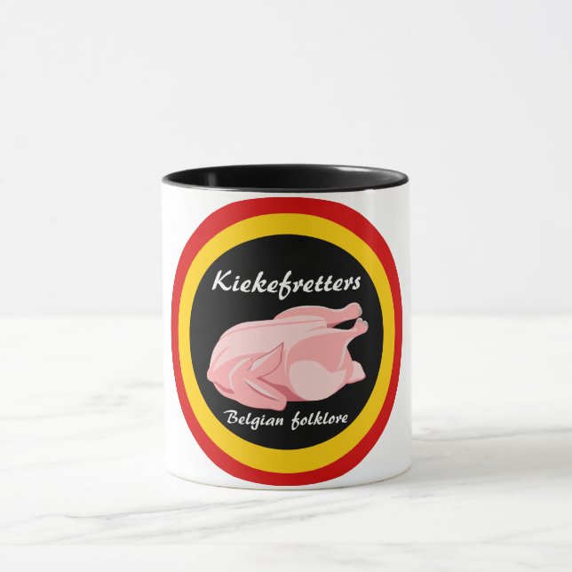 Mug Folklore belge des Kiekefretters (Centre)