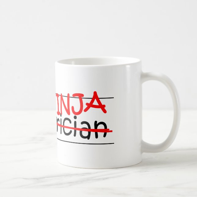 Mug Fonction Ninja - pédiatre (Droite)