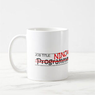 Mug Fonction Ninja - programmeur