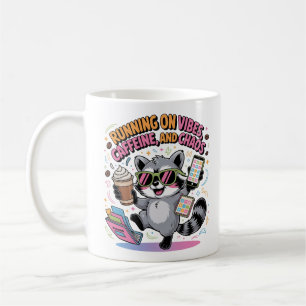 Mug Fonctionne sur les Vibrations, la Caféine et le Ch