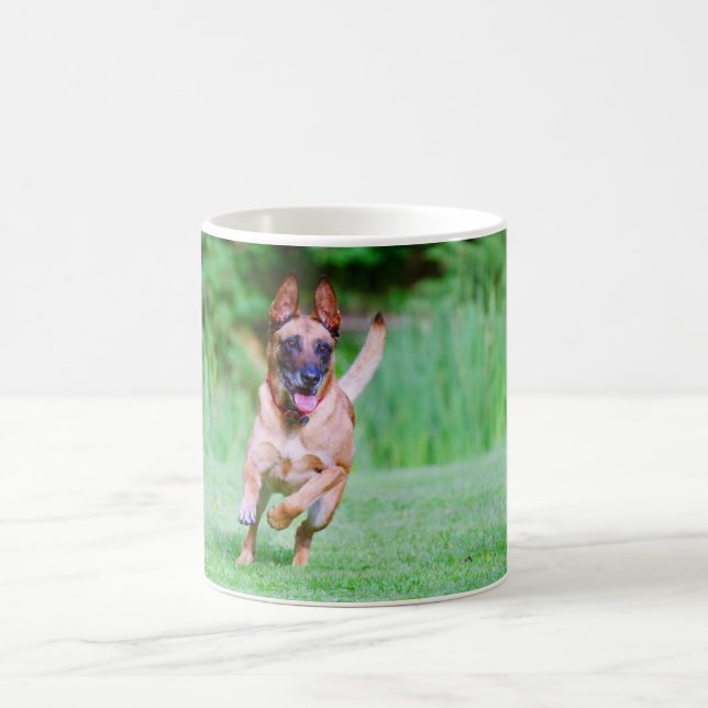 Mug Fonctionnement de chien de Malinois (Centre)