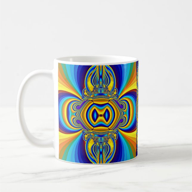 Mug Fond Abstrait Coloré-14334 (Gauche)