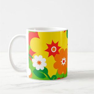 Mug Fond d'écran Funky Flower Power