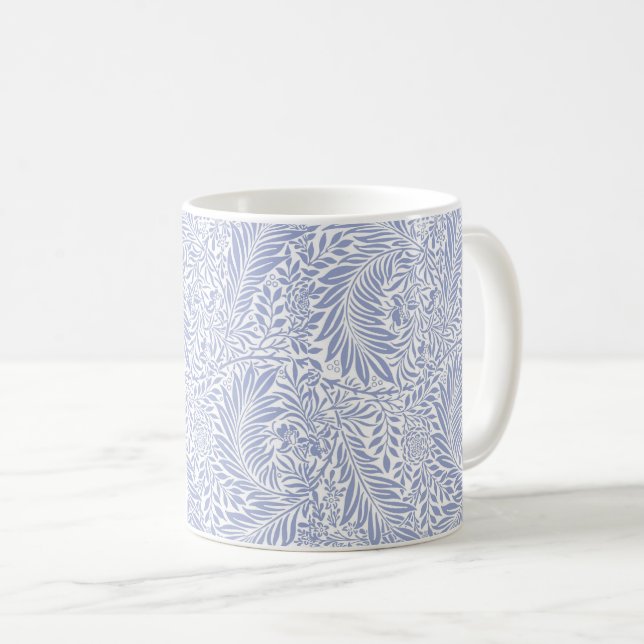 Mug Fond d'écran vintage Floral Feuille (Devant droit)
