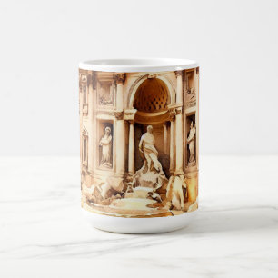 Mug Fontaines de Trevi, Italie Rome