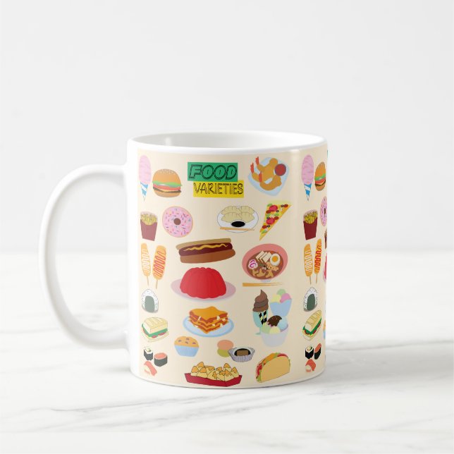 Mug Food Varieties (Gauche)