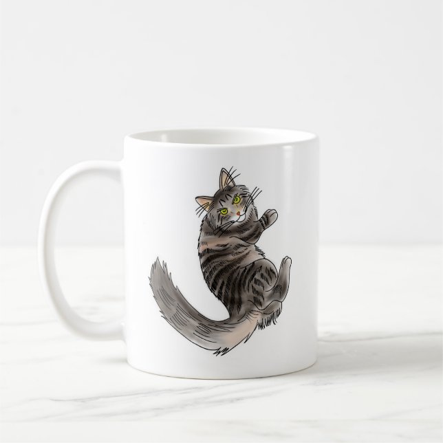 Mug FooFooCat : Ragondin enorme du Maine (Gauche)