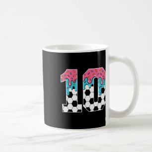 Mug Football 10 ans Crème glacée goutte à goutte Jeune