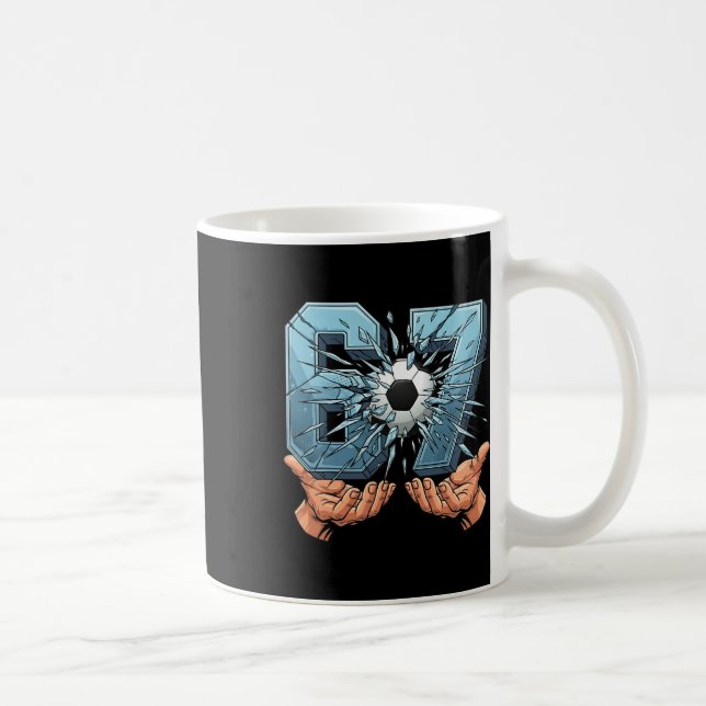 Mug Football 67 Six Seven Drôle Gen Alpha Meme  (Droite)